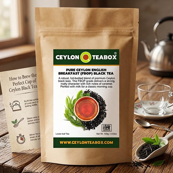 How to Brew the Perfect Cup of Ceylon Black Tea - Ceylon Teabox
