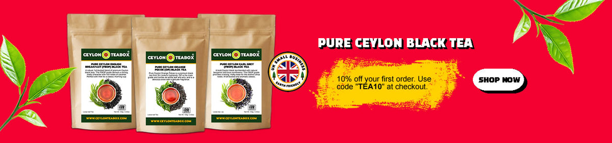 Pure Ceylon Black Tea - Ceyon Teabox