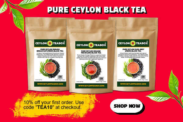 Pure Ceylon Black Tea - Ceyon Teabox