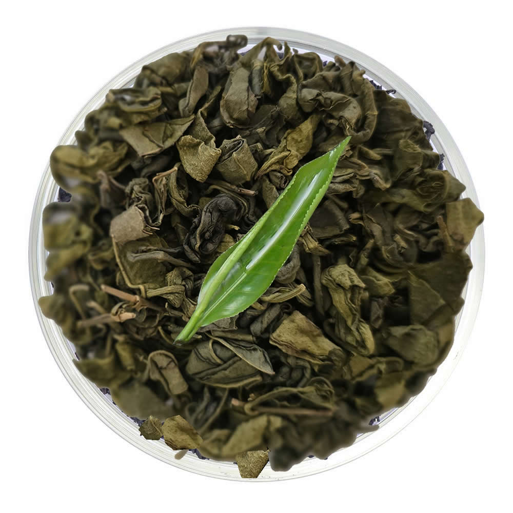 Pure Ceylon Green Tea in cup- Ceylon Teabox