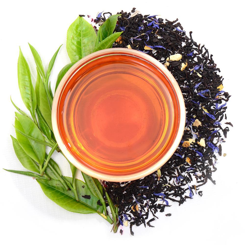 Pure Ceylon Earl Grey Black Tea (FBOP) leaves and black tea - www.ceylonteabox.com